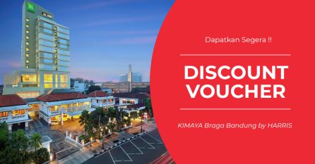 Hotel Kimaya Braga Bandung by Harris, Menginap dengan Voucher Potongan Harga Pasti Asyik